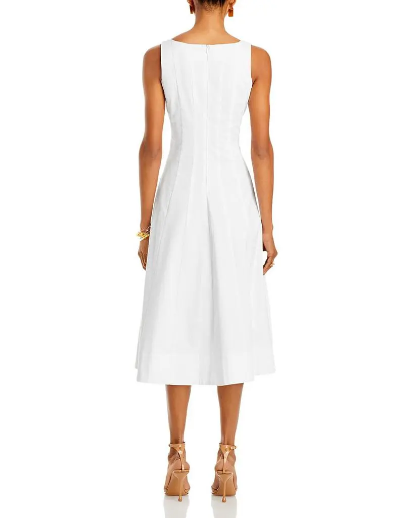 AQUA Paneled Midi Dress - Exclusive 4