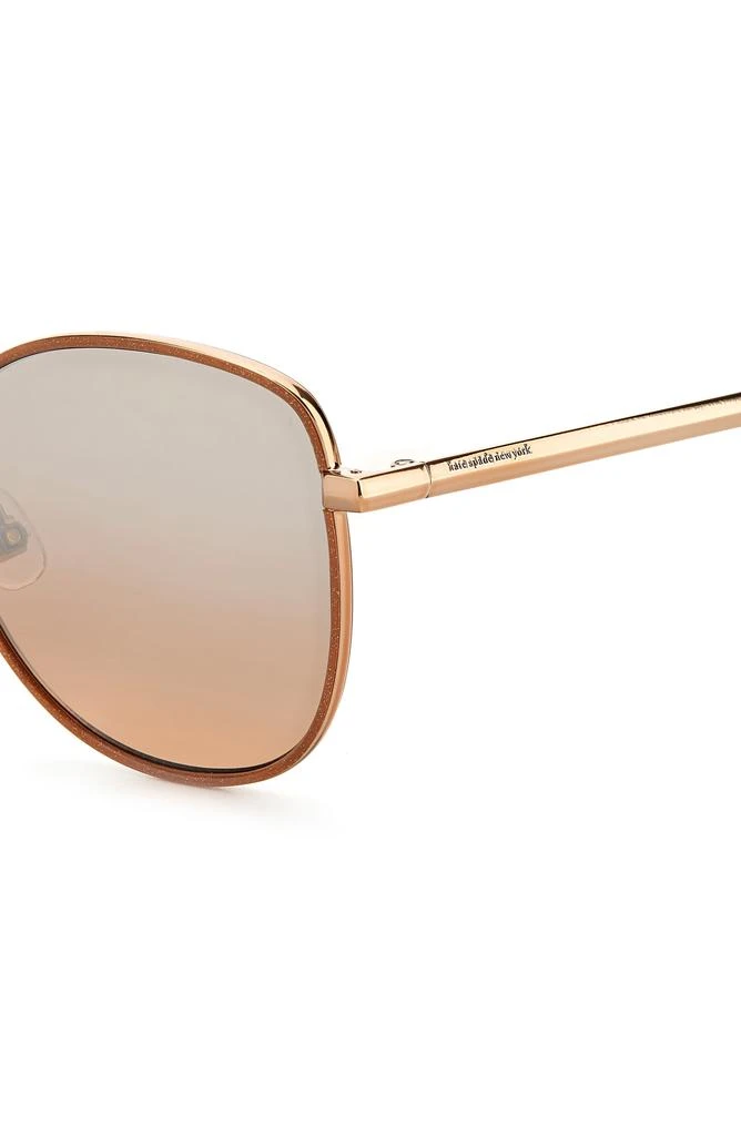 Kate Spade maryam 56mm gradient polarized cat eye sunglasses 3