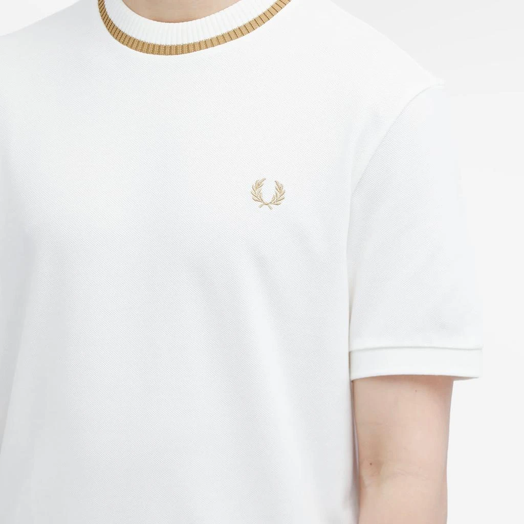Fred Perry Fred Perry Crew Neck Pique T-Shirt 5