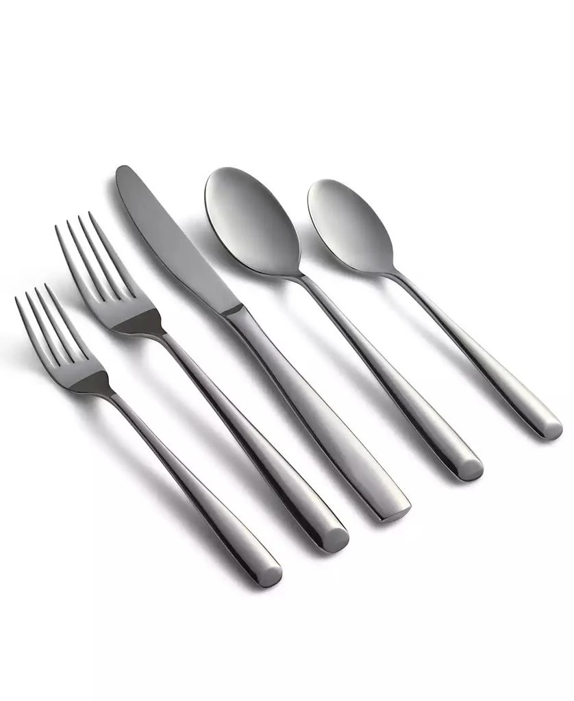 Cambridge Silversmiths Rachel Mirror 20-Piece 18/10 Stainless Steel Flatware Set, Service for 4 4