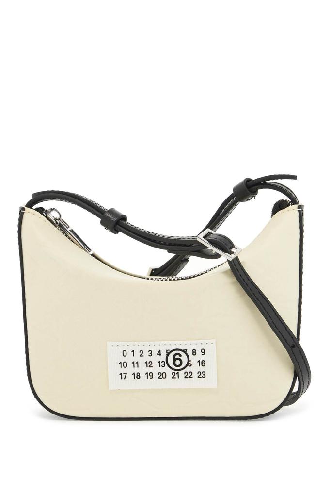 【MM6】SMALL NUMERIC SHOULDER BAG MM6 Maison Margiela Women's Numeric Shoulder Bag in Black