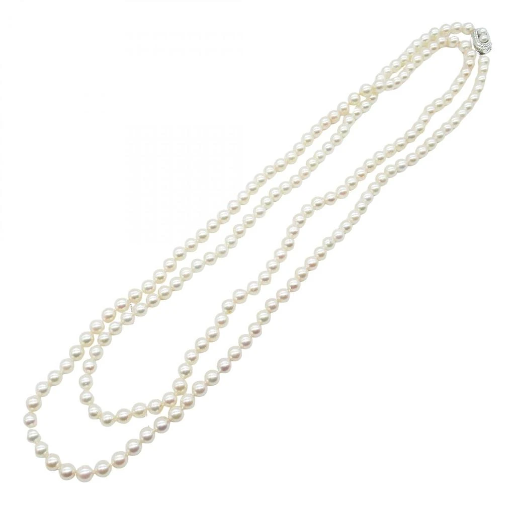 Tasaki Silver 925 Akoya Pearl Necklace 3