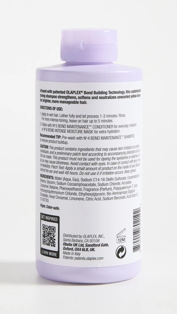 Olaplex No.4P Blonde Enhancer Toning Shampoo 8.5 2
