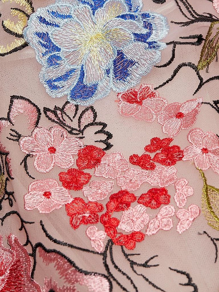 Teri Jon Floral Embroidery Mesh High-Low Midi-Dress - Dresses & Skirts - Free Shipping - BeyondStyle Teri Jon Floral Embroidery Mesh High-Low Midi-Dress - Dresses & Skirts - Free Shipping - BeyondStyle