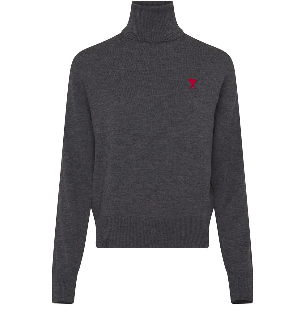 AMI Ami De Coeur turtleneck sweater 2