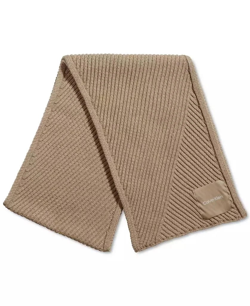 Calvin Klein Chunky Rib Knit Scarf 3