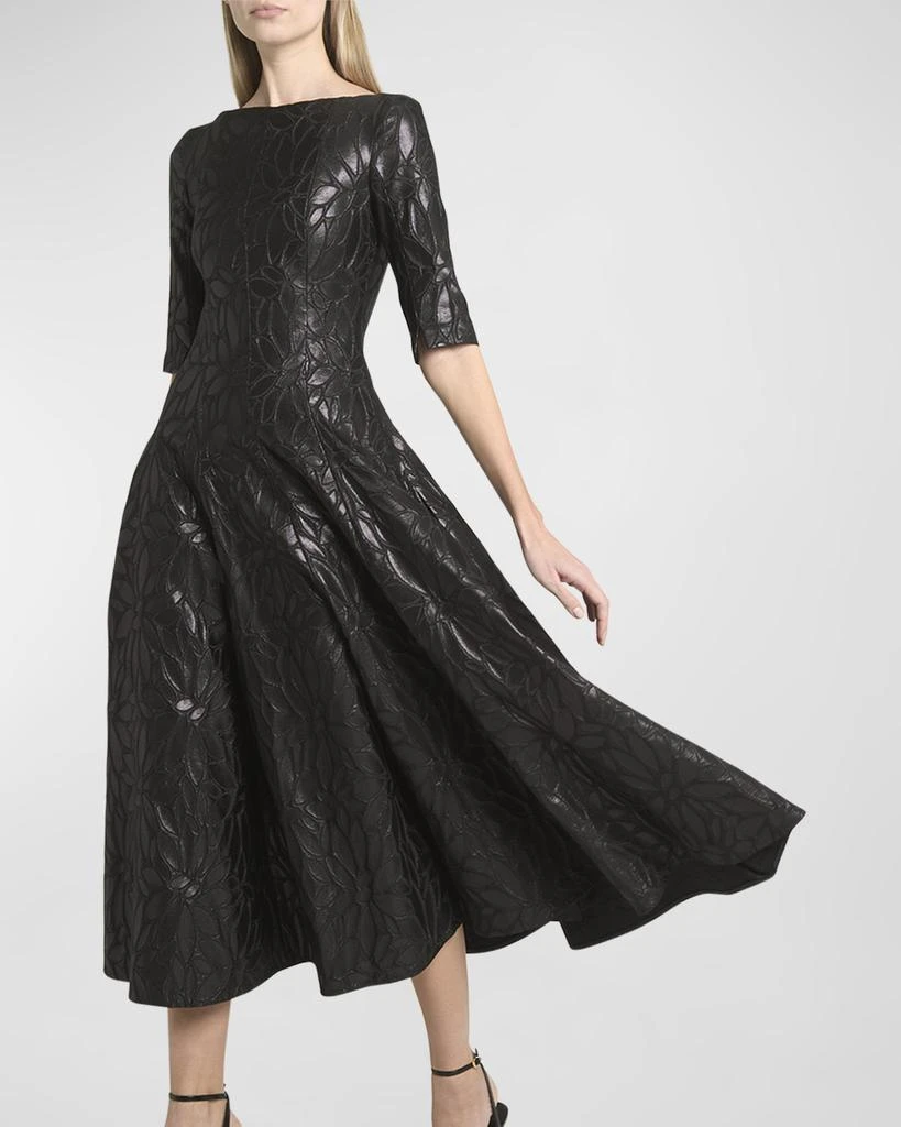 Daisy Jacquard Fit-Flare Midi Dress  On Sale Now with Up to 57% Off |  Discover Exclusive Deals & Savings at BeyondStyle  Authentic Talbot Runhof  women's clothing|dresses|women|Women with Limited-Time Discounts, Free