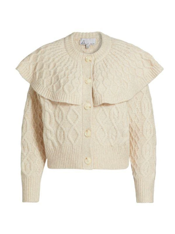 dh New York Domino Caped Cardigan 6
