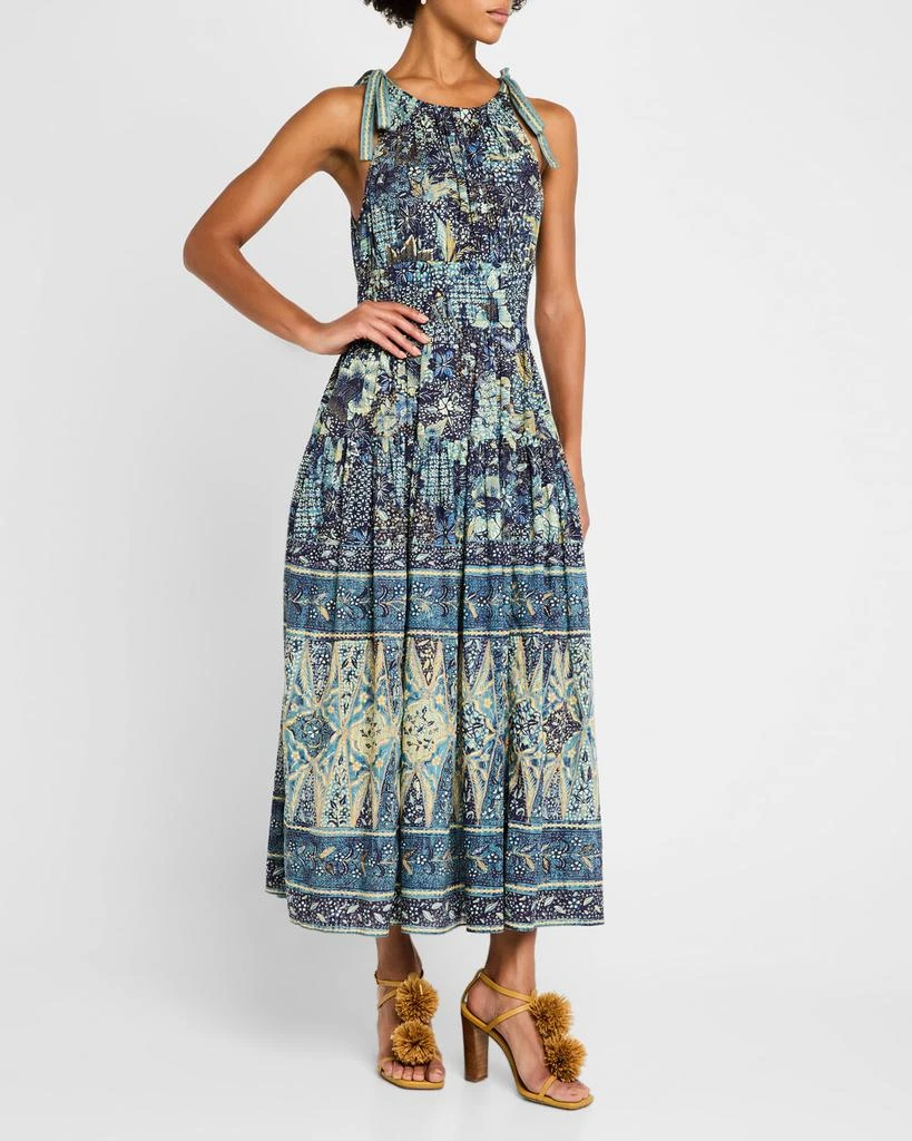 Ulla Johnson Essie Printed Sleeveless Midi Dress 4