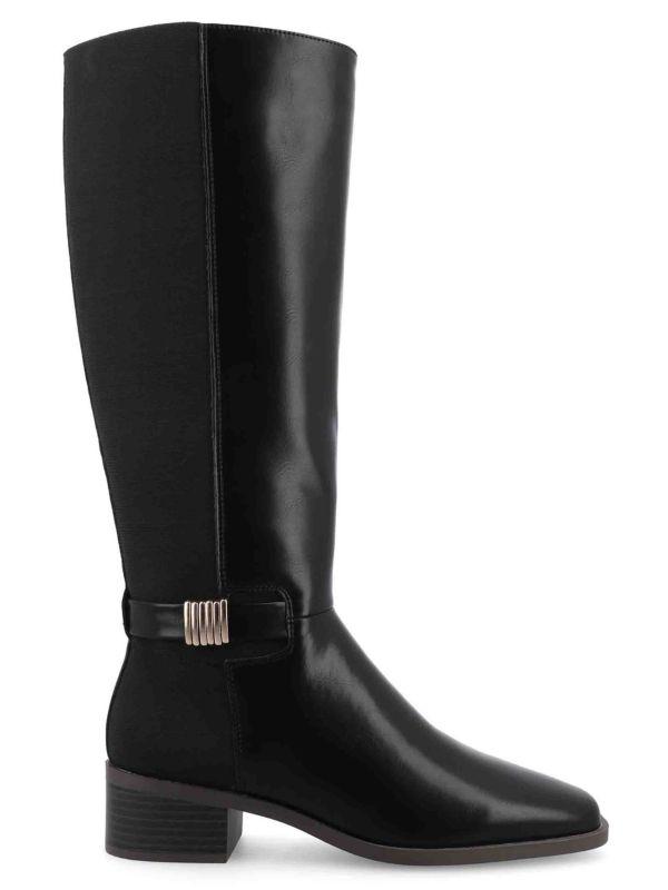 JOURNEE Londyn Riding Heel Tall Boots