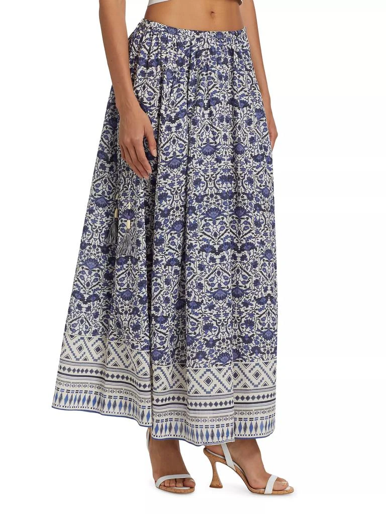 Maria Cher Alvear Mimi Floral Cotton Maxi Skirt 4