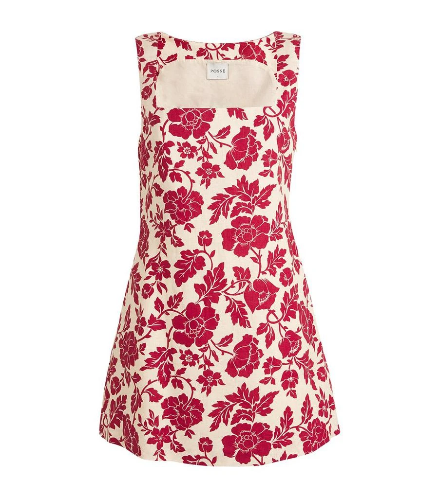 Posse Linen Floral Alice Mini Dress - Dresses & Skirts - BeyondStyle Posse Linen Floral Alice Mini Dress - Dresses & Skirts - BeyondStyle