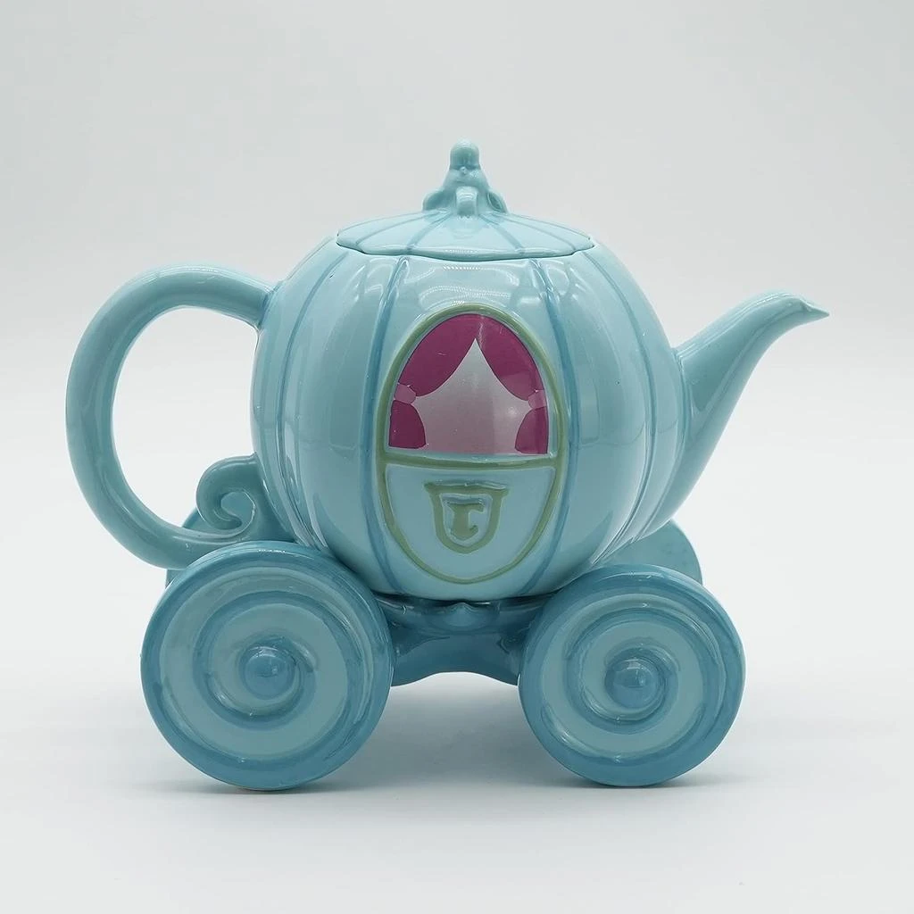 undefined Disney Cinderella Carriage Ceramic Premium Teapot 1