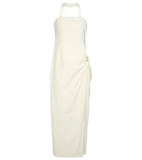 Jacquemus La Robe Ventoux halterneck midi dress 1