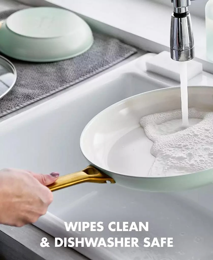 Greenpan Reserve Ceramic Nonstick 12" Frypan with Lid 9