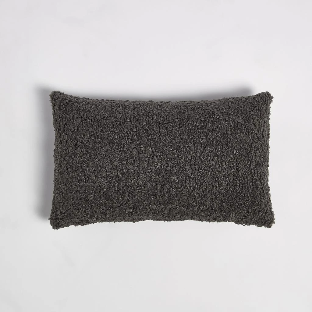 ïn home ïn home Faux Sheep Skin Cushion - Charcoal - 30x50cm 1