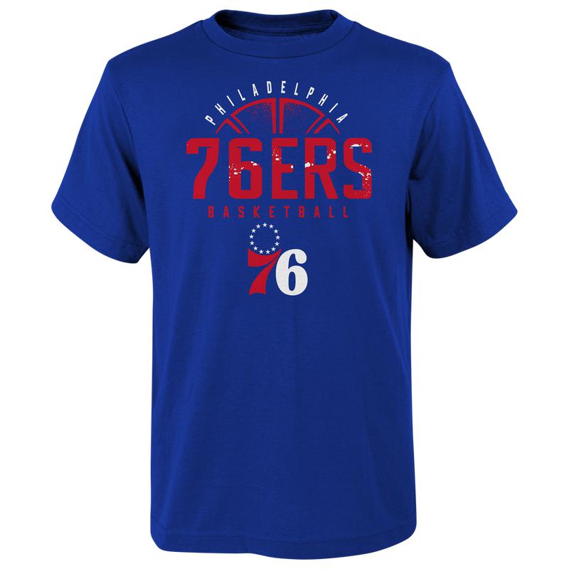 NBA Nike 76ers Street Ball T-Shirt - Boys' Grade School