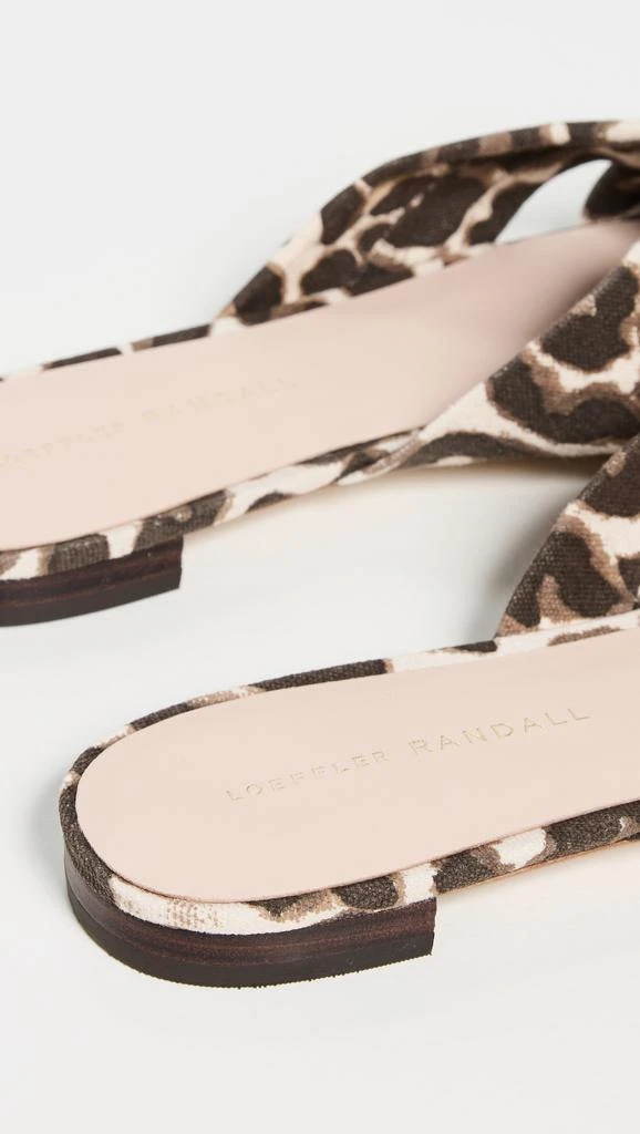 Loeffler Randall Claudette Mignon Knot Flat Sandals 3