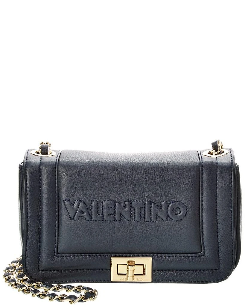 Mario Valentino Beatriz Embossed Leather Shoulder Bag 1