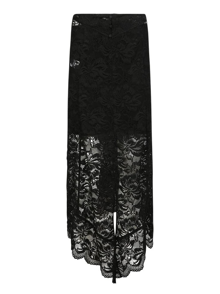Paco Rabanne Paco Rabanne High-Waist Laced Midi Skirt 2