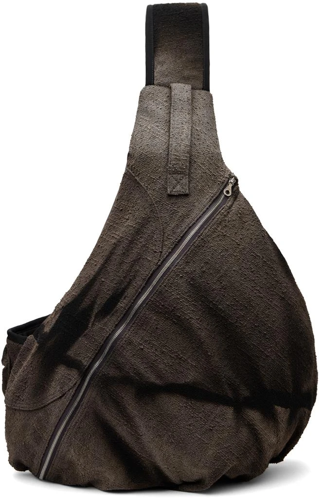 JiyongKim Black Sun-Bleached Sling Bag 1