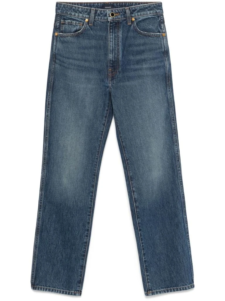 Khaite ABIGAIL DENIM COTTON JEANS 1