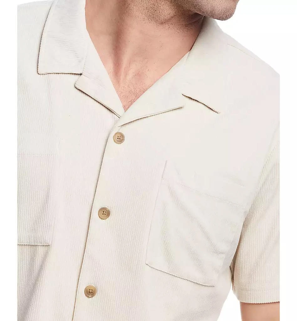 Weatherproof Vintage Men's Regular-Fit Button-Down Corduroy Camp Shirt 3