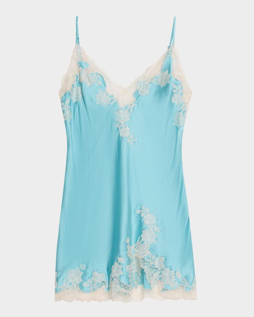 Josie Lolita Lace Applique Charmeuse Nightgown
