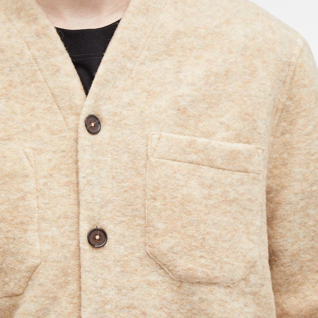 Universal Works Universal Works Wool Fleece Cardigan - END. Exclusive 5