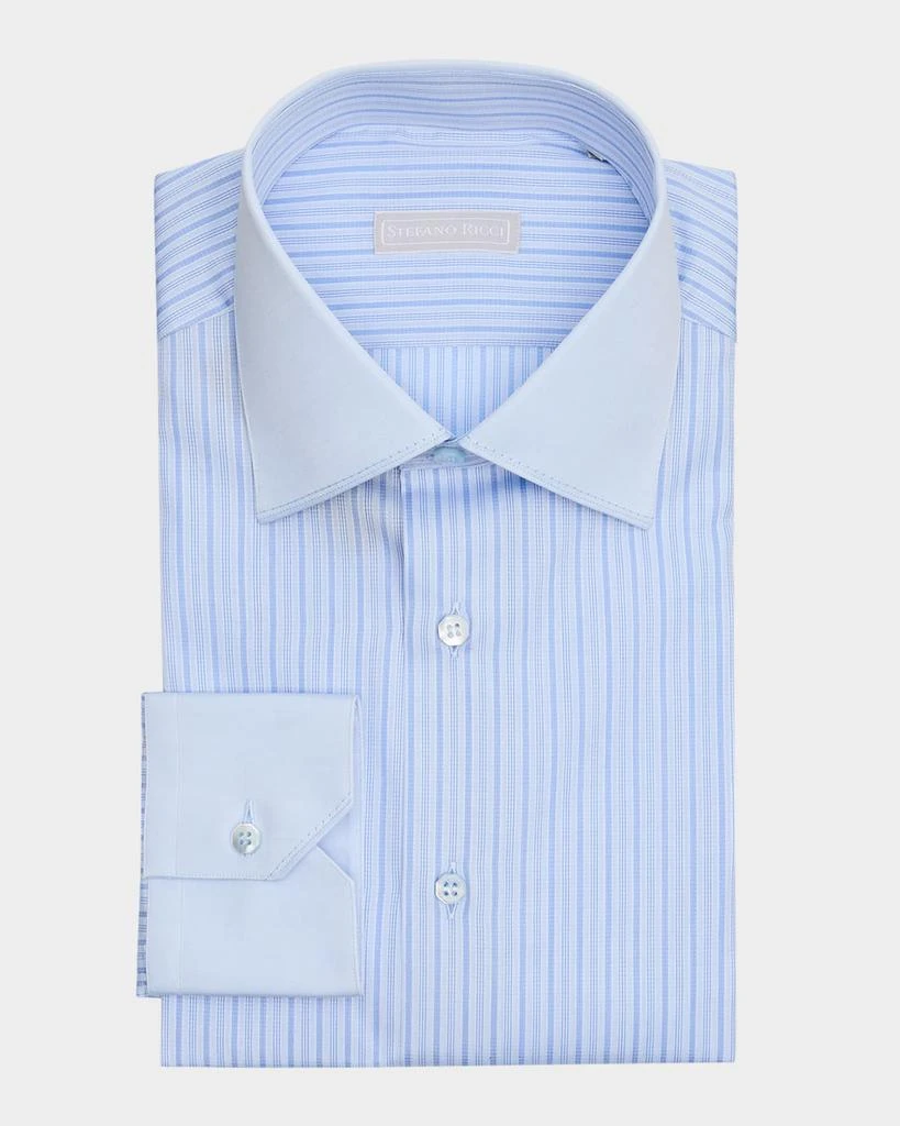 Stefano Ricci Men's Striped Dress Shirt - Shirts - Free Shipping -  BeyondStyle