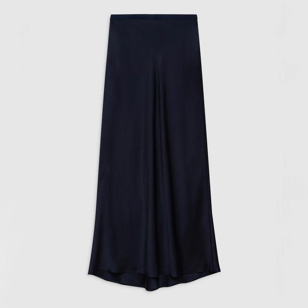 Anine Bing Bar Satin-Silk Maxi Skirt 3