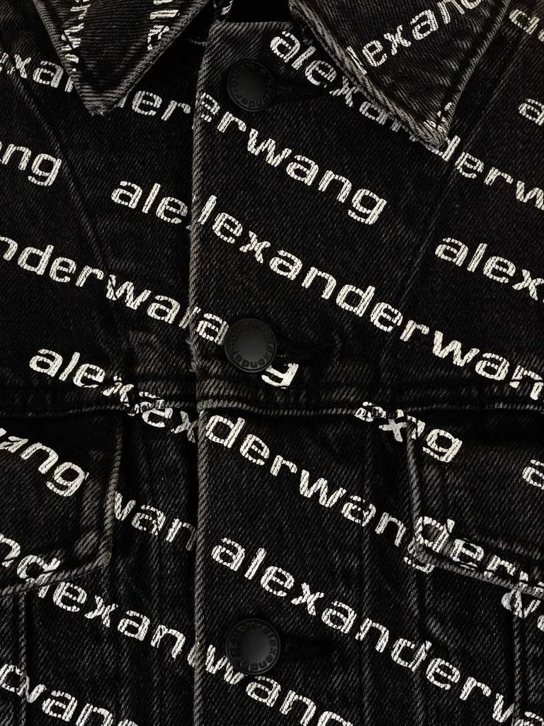 Alexander Wang Alexander Wang All-Over Logo Printed Jacket 5