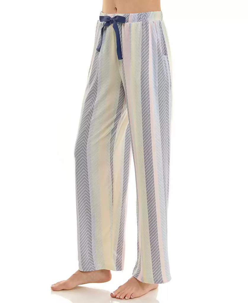 Roudelain Women
s Open Leg Mid-Rise Sleep Pants 3