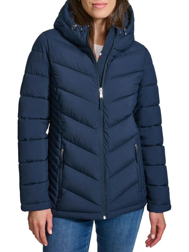 Tommy Hilfiger Chevron Quilted Puffer Jacket