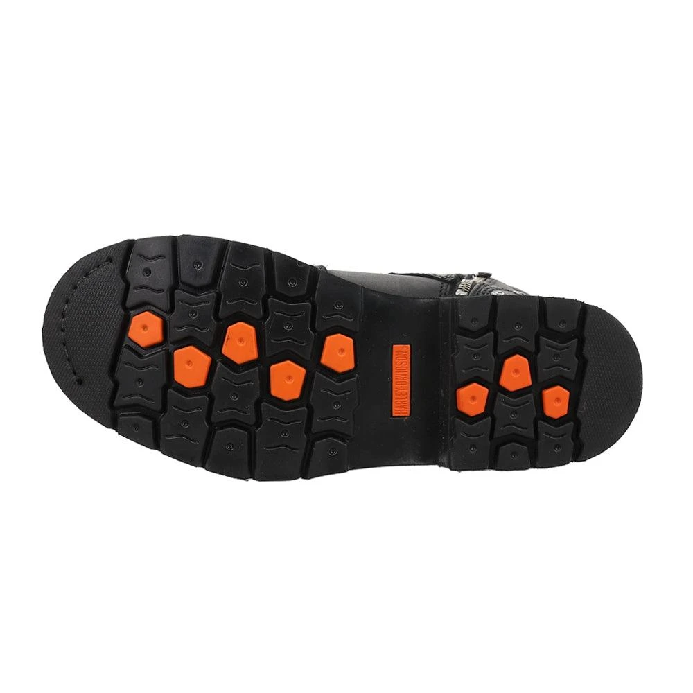 Harley Davidson Brake Buckle Motorcycle Round Toe Boots 5