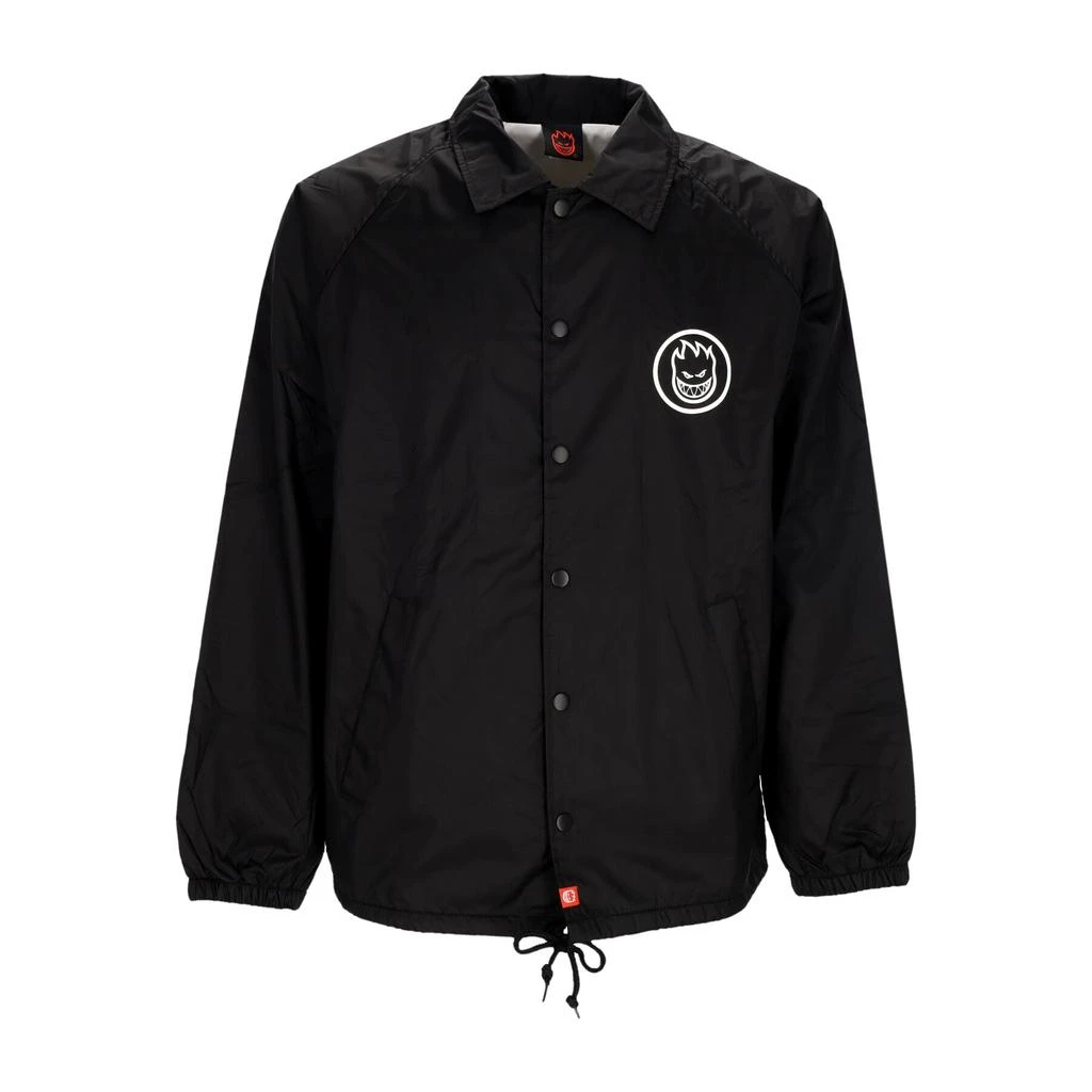 Spitfire Coach Jacket Men's Classic Swirl Windbreaker Black/white 1