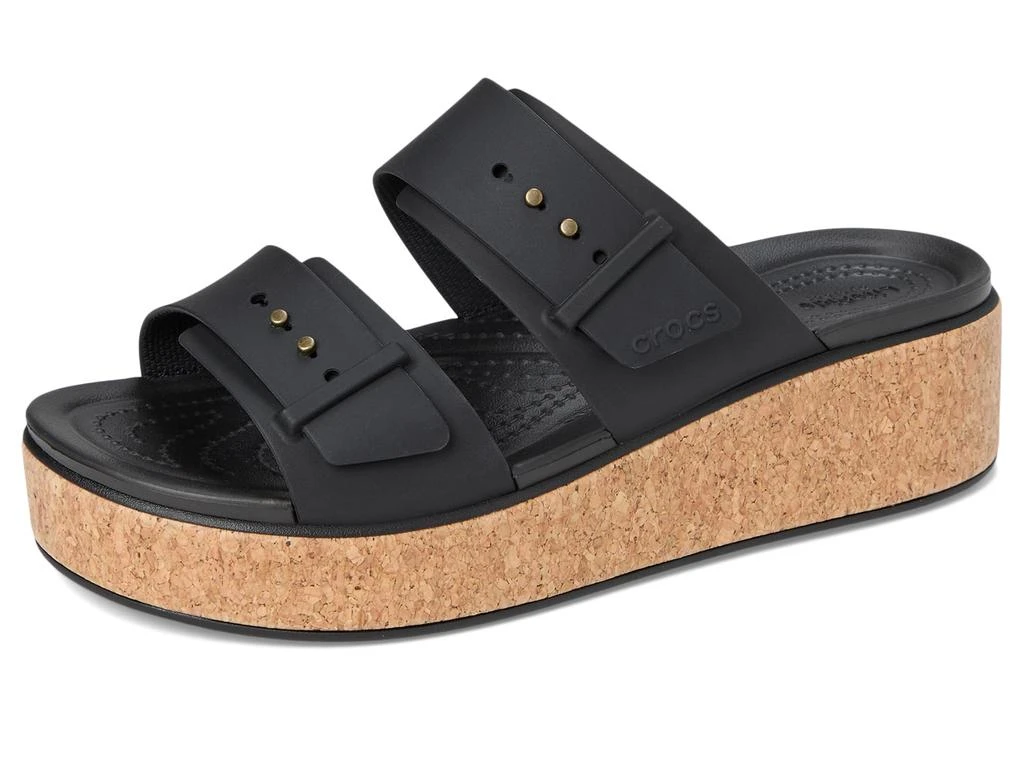 Crocs Brooklyn Cork Buckle Platform Sandals, LiteRide Comfort 7