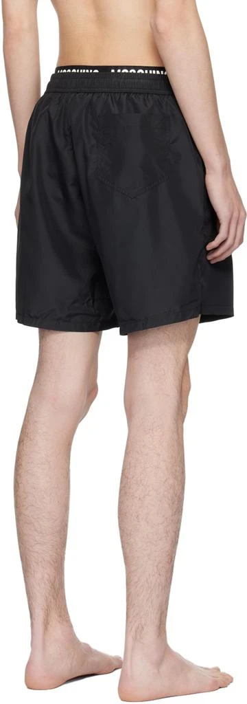 Moschino Black Bonded Swim Shorts 3