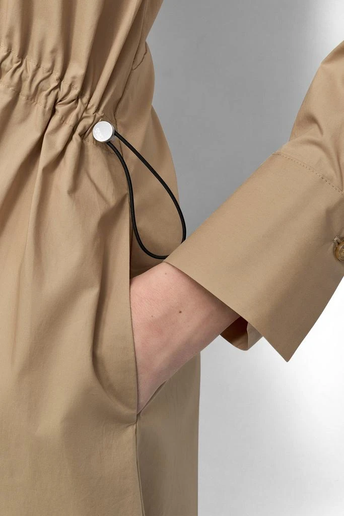 DKNY POPLIN LONG SLEEVE SHIRT DRESS WITH ADJUSTABLE WAIST 5