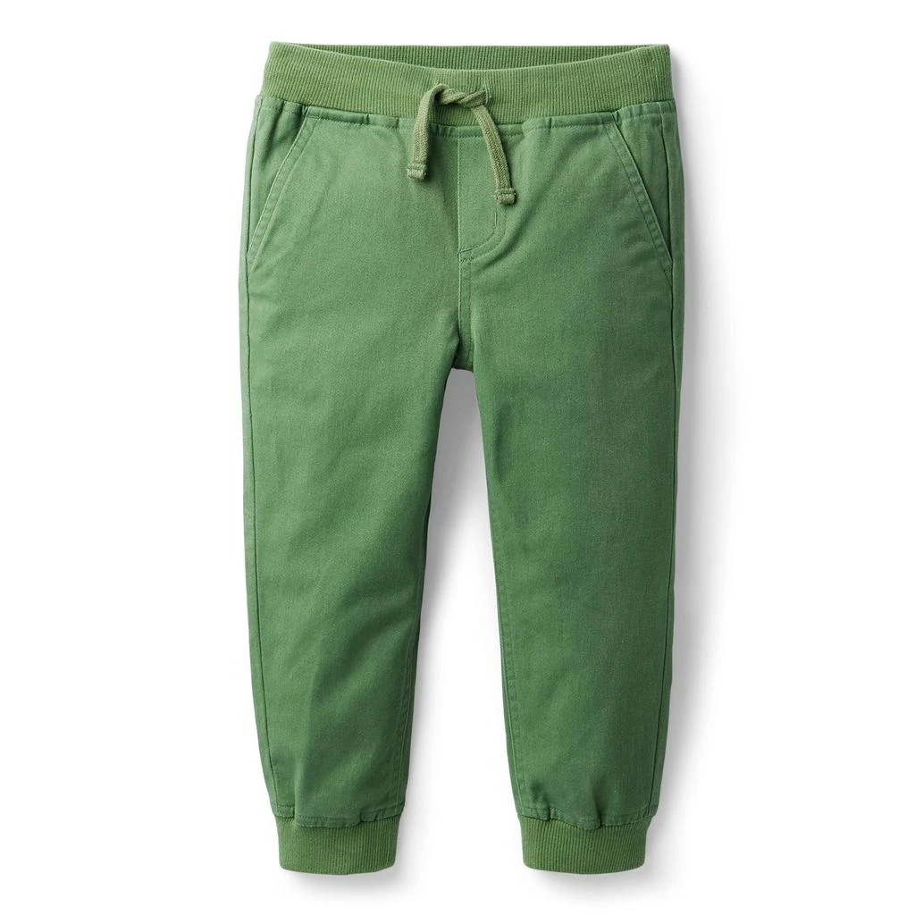 Janie and Jack Olive Jogger Pants (Toddler/Little Kids/Big Kids) 1