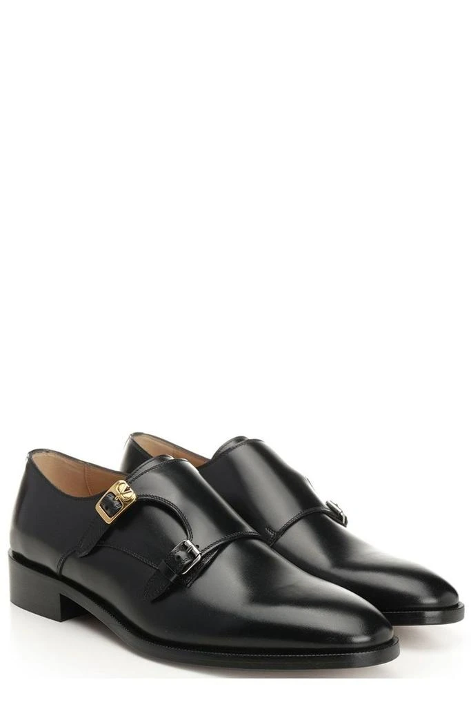 Valentino Valentino Buckle Detailed Slip-On Loafers 2