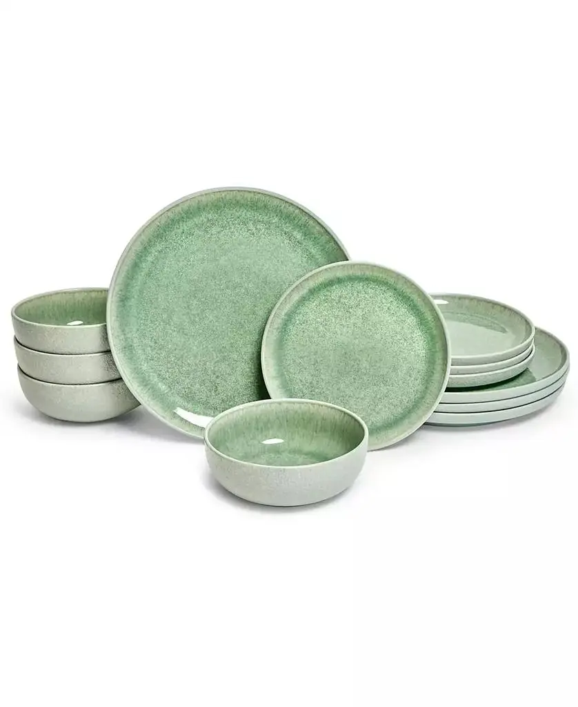 Sango Asher 12-Pc. Dinnerware Set, Service For 4