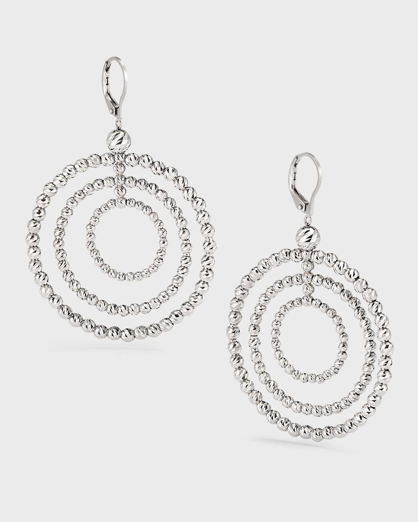 Platinum Born Platinum Hoop Earrings