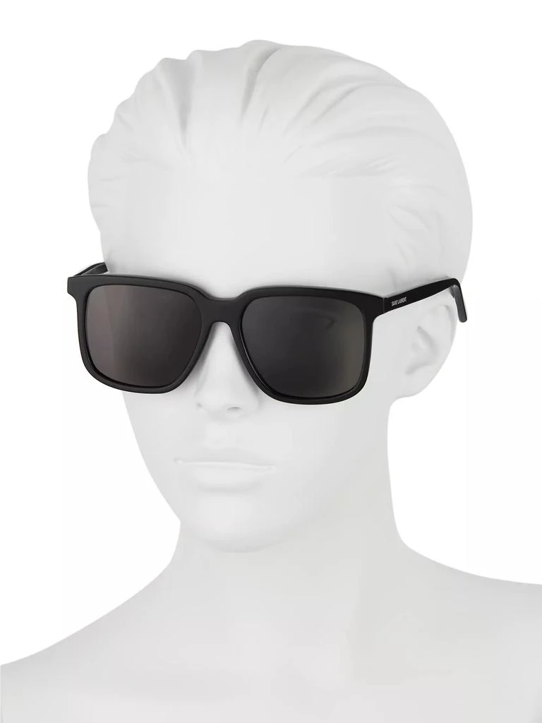 Yves Saint Laurent 99MM Square Sunglasses 4