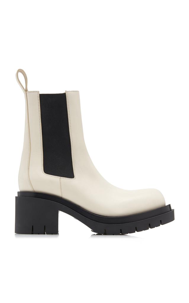 Bottega Veneta® Women's Lug Chelsea Boot in Black. Shop