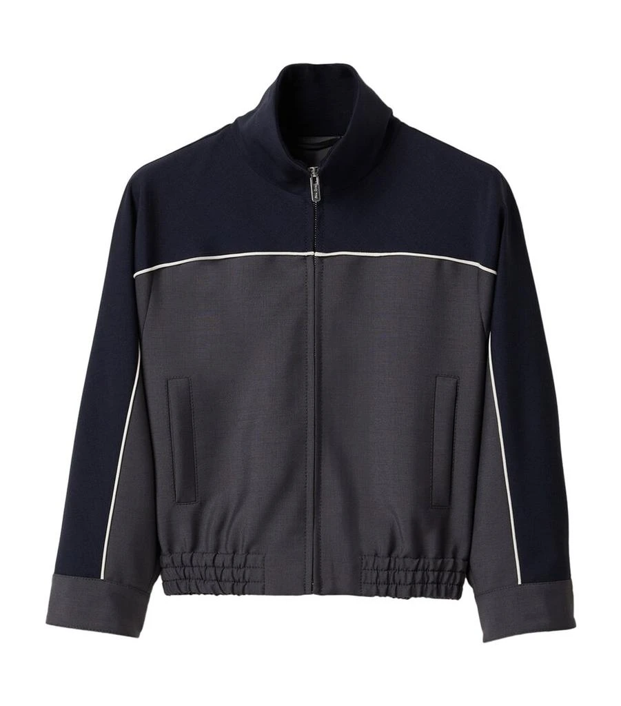 Miu Miu Mohair-Blend Bomber Jacket 1