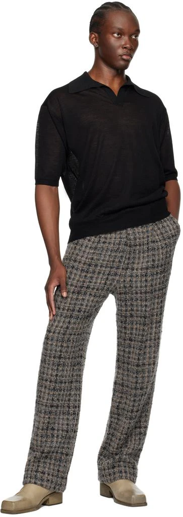 AURALEE Black Skipper Polo 4