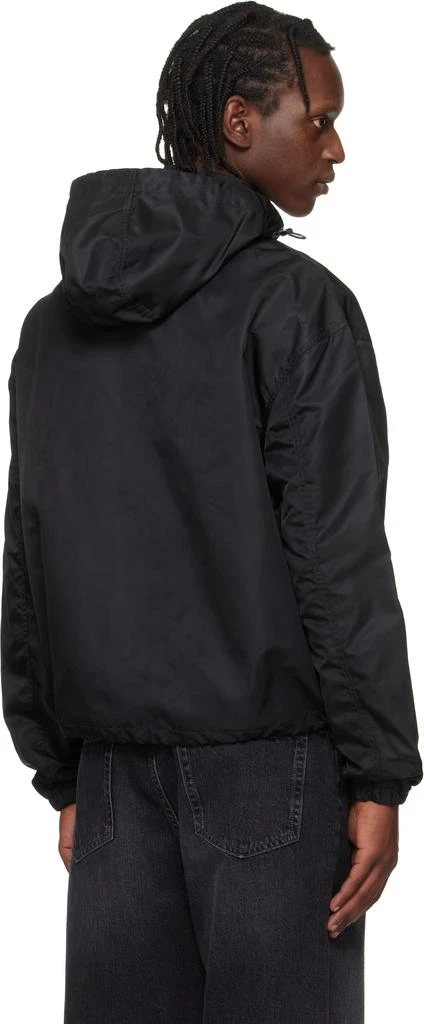 Off-White Black Bookish Nylon Windbreaker Jacket 3