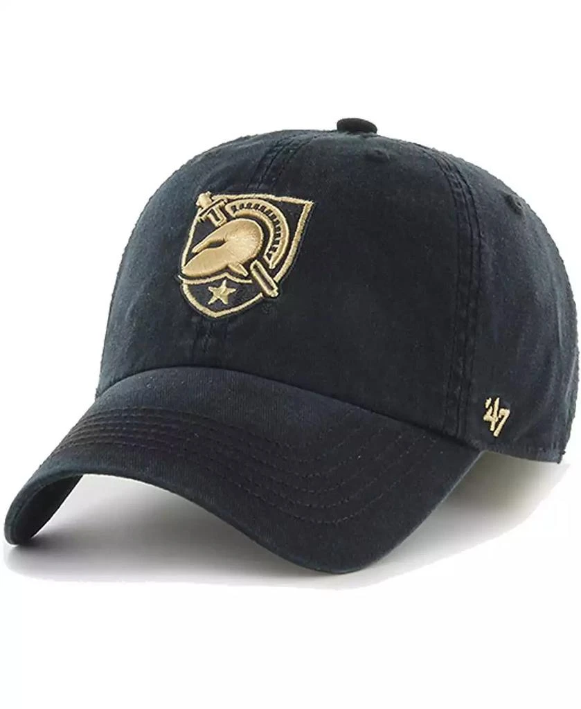 47 Brand Men's Black Army Black Knights Franchise Fitted Hat 1
