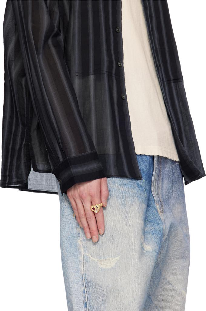 Veneda Carter SSENSE Exclusive Gold VC007 Ring